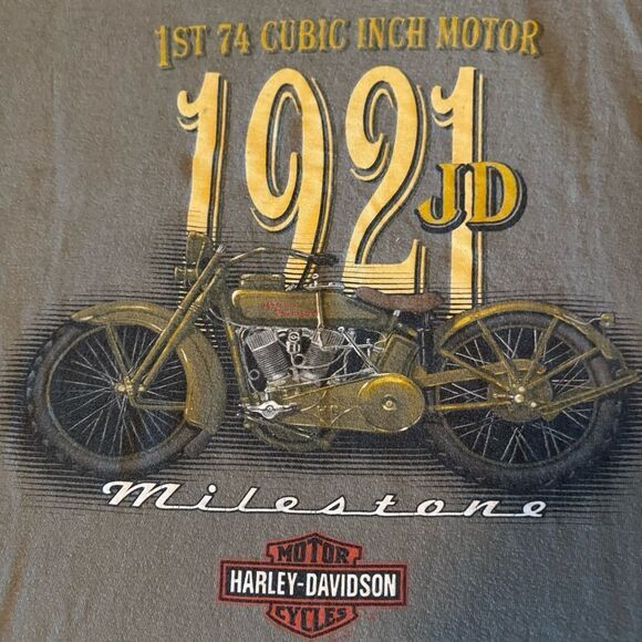 Harley-Davidson Vintage Cranbrook BC Canada Tee Shirt Size Medium - Picture 4 of 8